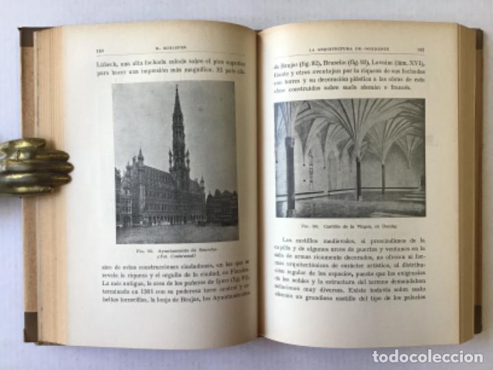 Libros antiguos: LA ARQUITECTURA DE OCCIDENTE. - SCHAEFER, Karl. - Foto 3