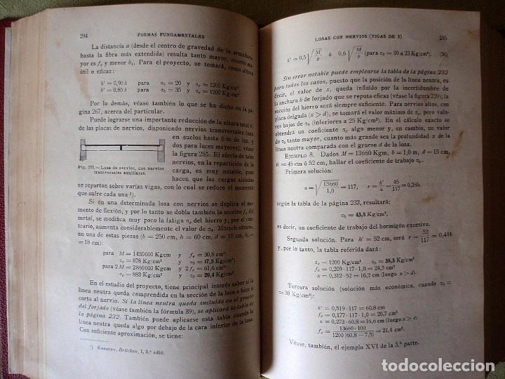 Libros antiguos: Construcciones de Hormigón Armado - Foto 5