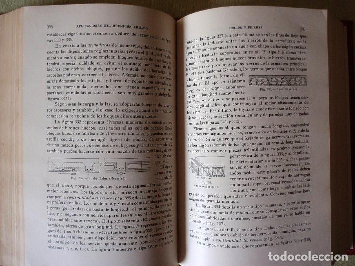Libros antiguos: Construcciones de Hormigón Armado - Foto 6