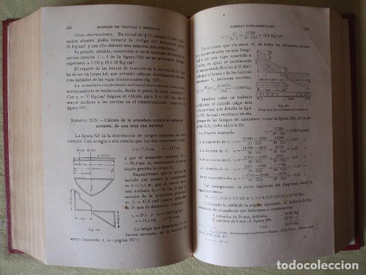 Libros antiguos: Construcciones de Hormigón Armado - Foto 9