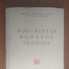Libros antiguos: MONUMENTOS ROMANOS DE ESPAÑA --- J. R. MÉLIDA. Lote 43853873
