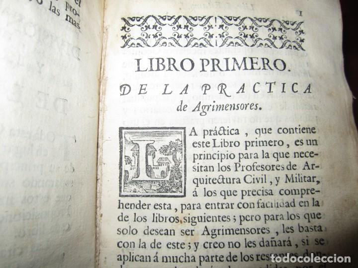 Libros antiguos: EL ARQUITECTO PRACTICO, CIVIL, MILITAR, Y AGRIMENSOR ANTONIO PLO CAMIN 1767 MADRID 1ªEDICION - Foto 7 - 297939928