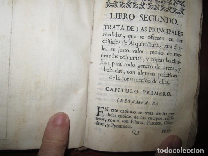 Libros antiguos: EL ARQUITECTO PRACTICO, CIVIL, MILITAR, Y AGRIMENSOR ANTONIO PLO CAMIN 1767 MADRID 1ªEDICION - Foto 11 - 297939928