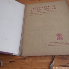 Libros antiguos: ESPECTACULAR LIBRO DE LÁMINAS SUELTAS, L'ARCHITECTURE AU XX SIECLE. 1920. Lote 303205728