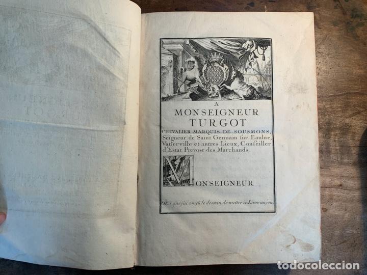 Libros antiguos: De la distribution des maisons de plaisance. Et de la decoration des edifices en general JF Blodel - Foto 2