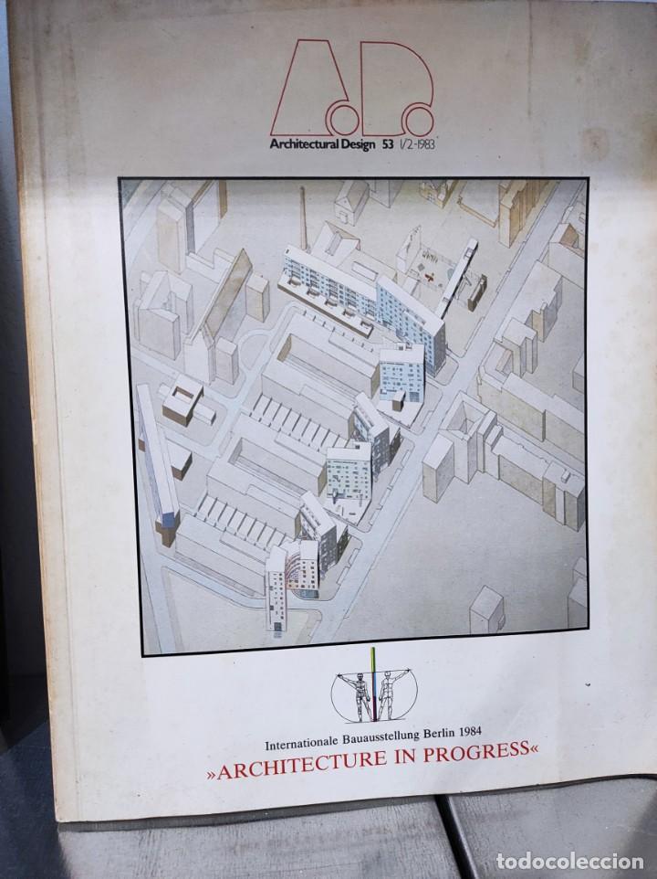 Libros antiguos: ARCHITECTURAL DESIGN 53 - ARCHITECTURE IN PROGRESS - Foto 1