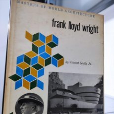Libros antiguos: MASTERS OF WORLD ARCHITECTURE-FRANK LLOYD WRIGHT. Lote 316650163