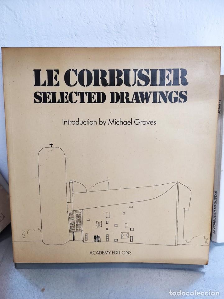Libros antiguos: LE CORBUSIER - SELECTED DRAWINGS - Foto 1