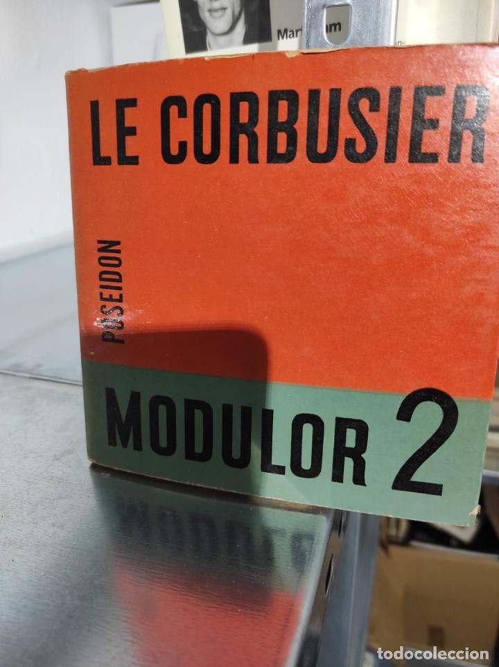 Libros antiguos: LE CORBUSIER - POSEIDON - EL MODULOR 1 y 2 - Foto 2