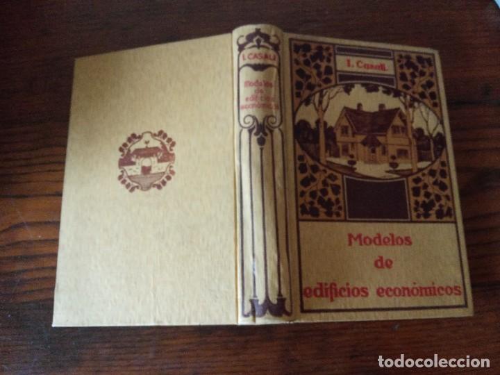 Libros antiguos: MODELOS DE EDIFICIOS ECON&Oacute;MICOS.- I. CASALI. 1926. - Foto 2