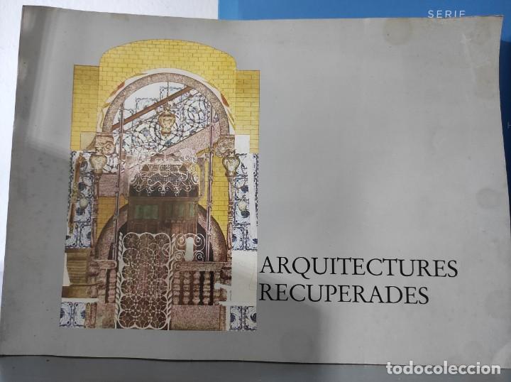 Libros antiguos: ARQUITECTURES RECUPERADES - Foto 1