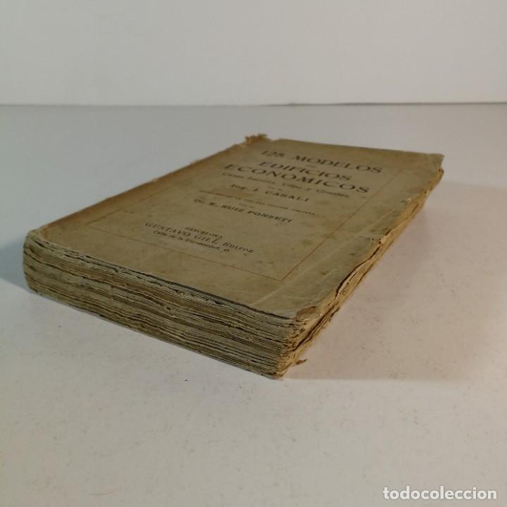Libros antiguos: 125 Modelos de Edificios Econ&oacute;micos 1&ordf; Edici&oacute;n 1912 Arquitectura Construcci&oacute;n - Foto 5