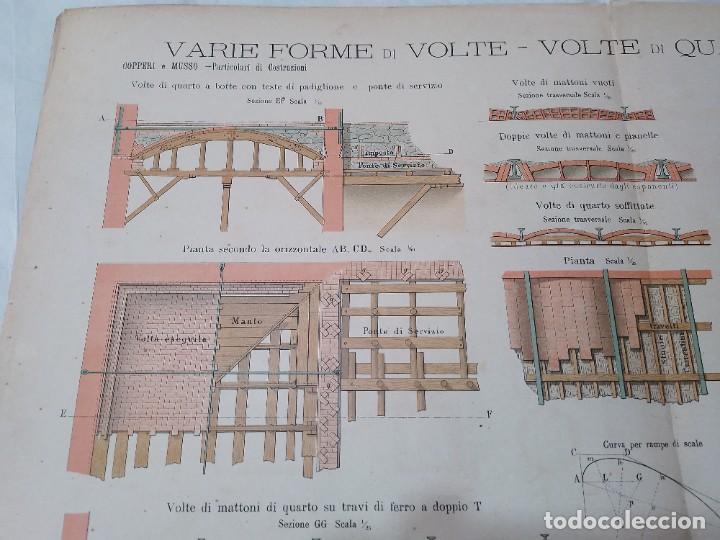 Libros antiguos: MUSSO y COPPERI ORIGINALES CONSTRUCTORES SIGLO 19 ARNESES DE EDIFICIOS ENVIOS GRATIS - Foto 29