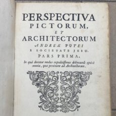 Libros antiguos: PERSPECTIVA PICTORUM ET ARCHITECTORUM ANDREA POZZO. Lote 363986476