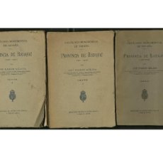 Libros antiguos: MÉLIDA, J.R. : CATÁLOGO MONUMENTAL DE ESPAÑA. PROVINCIA DE BADAJOZ (1907-1910). Lote 364457091
