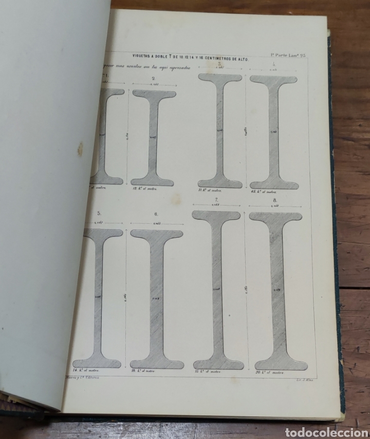 Libros antiguos: El Constructor Moderno L&aacute;minas 1&deg; parte y 2&deg; parte - Final S.XIX - Foto 9