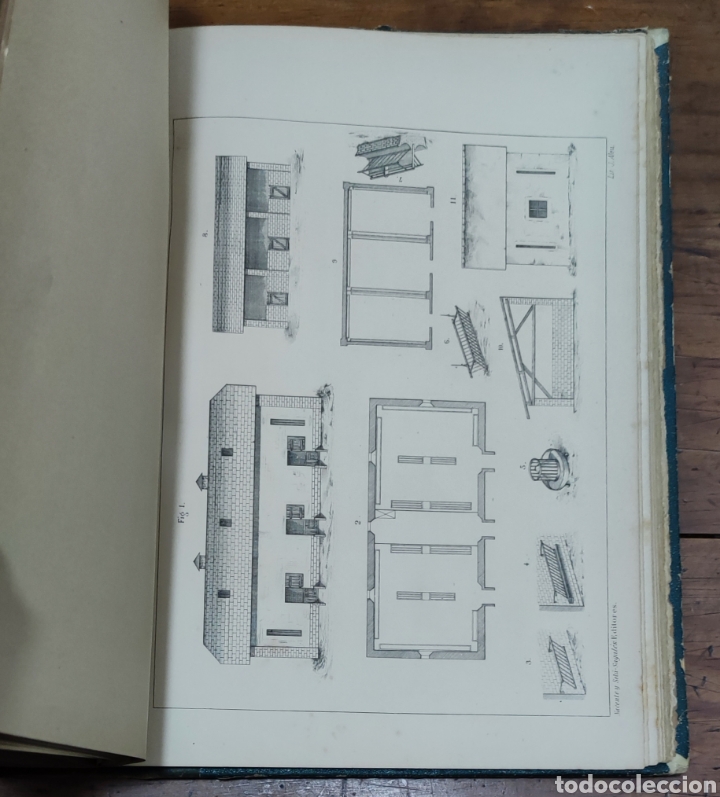 Libros antiguos: El Constructor Moderno L&aacute;minas 1&deg; parte y 2&deg; parte - Final S.XIX - Foto 13