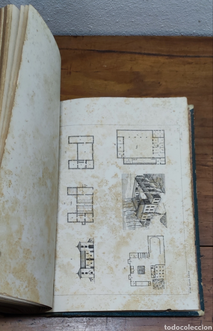 Libros antiguos: El Constructor Moderno L&aacute;minas 1&deg; parte y 2&deg; parte - Final S.XIX - Foto 15