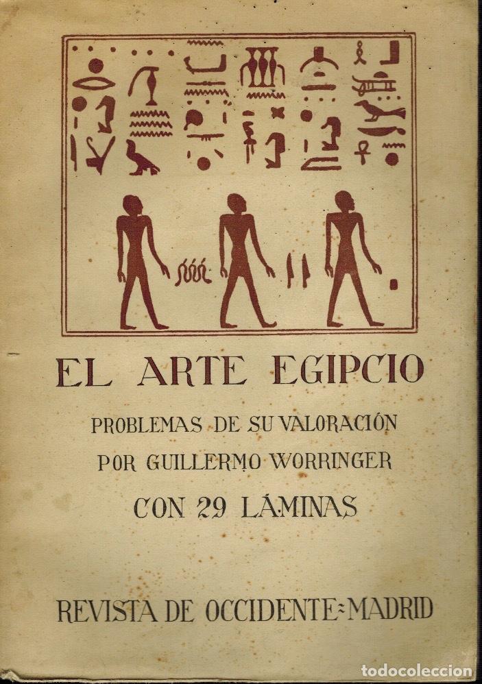 Libros antiguos: EL ARTE EGIPCIO - Foto 1