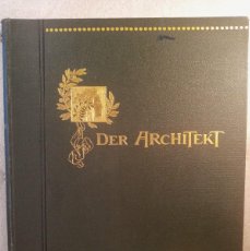 Libros antiguos: DER ARCHITEKT - 1902.
