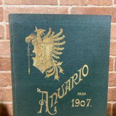 Libros antiguos: ANUARIO PARA 1906 Y 1907 . ASOCIACIÓN DE ARQUITECTOS DE CATALUÑA.. Lote 401454044