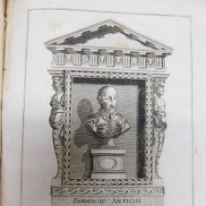 Libros antiguos: LE TERME DEI ROMANI - ANDREA PALLADIO - OTTAVIO BERTOTTI - 1797