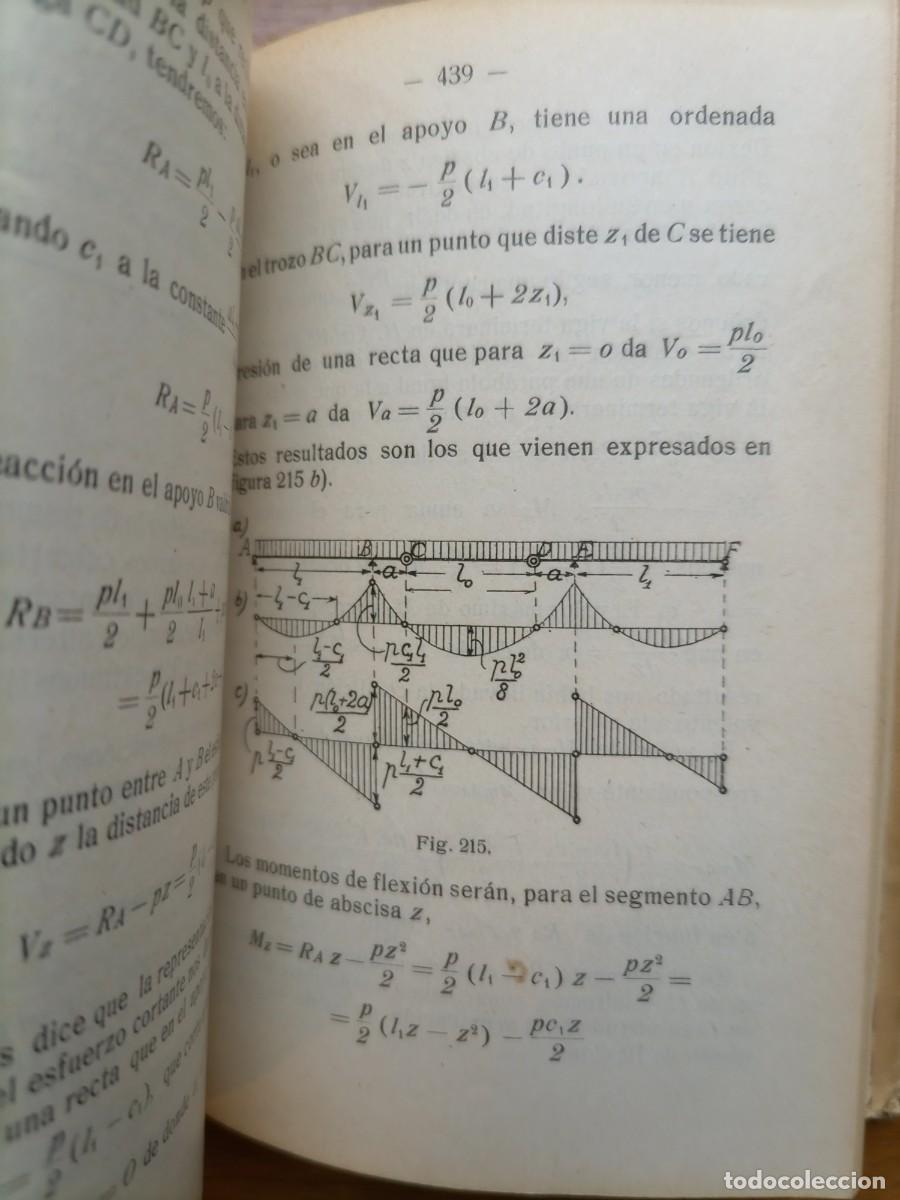 Libros antiguos: Estabilidad de los edificios Generalidades y c&aacute;lculos de elementos de construcci&oacute;n 1917 - Foto 7