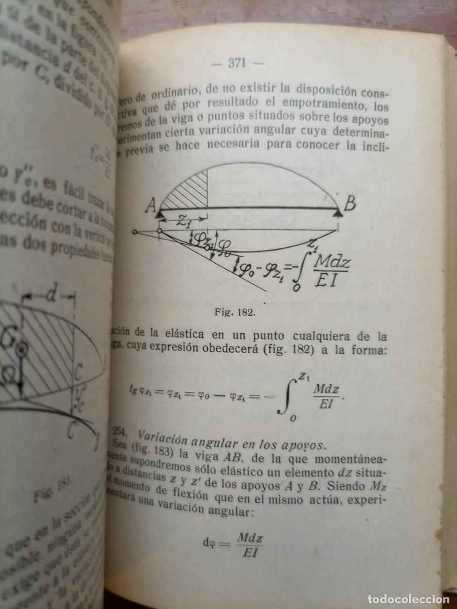 Libros antiguos: Estabilidad de los edificios Generalidades y c&aacute;lculos de elementos de construcci&oacute;n 1917 - Foto 9