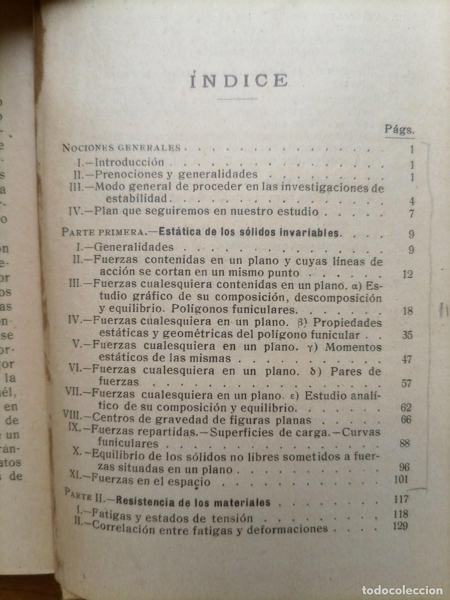 Libros antiguos: Estabilidad de los edificios Generalidades y c&aacute;lculos de elementos de construcci&oacute;n 1917 - Foto 12