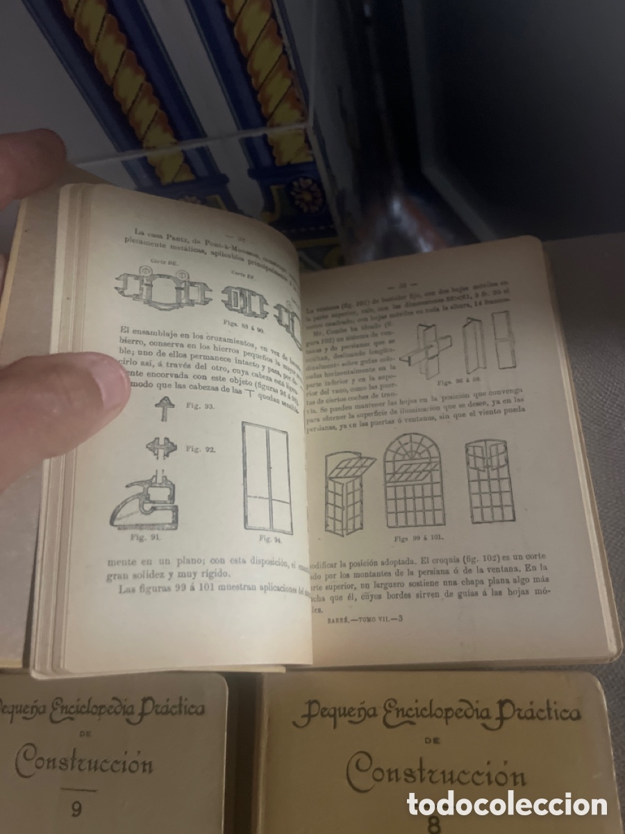 Libros antiguos: Enciclopedia pr&aacute;ctica de la construcci&oacute;n - Foto 3