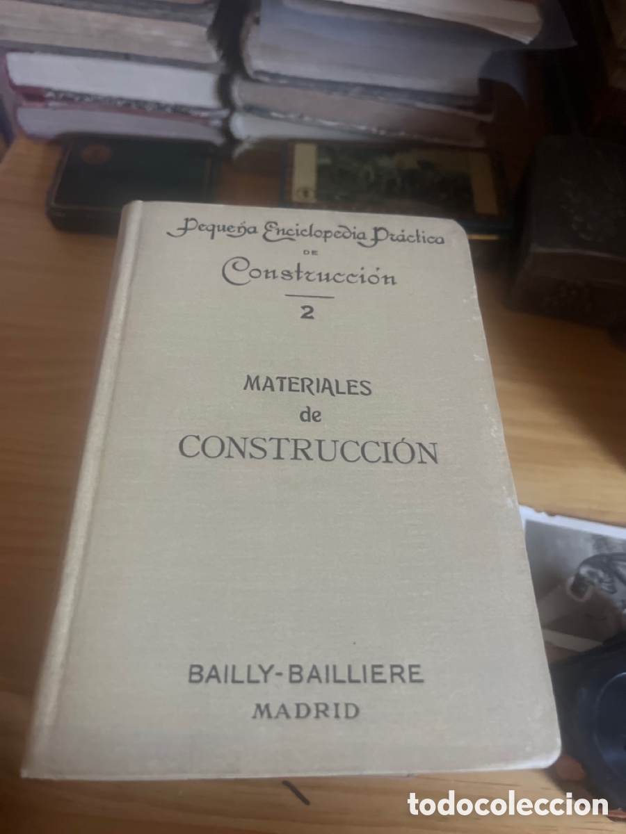 Libros antiguos: Enciclopedia pr&aacute;ctica de la construcci&oacute;n - Foto 1
