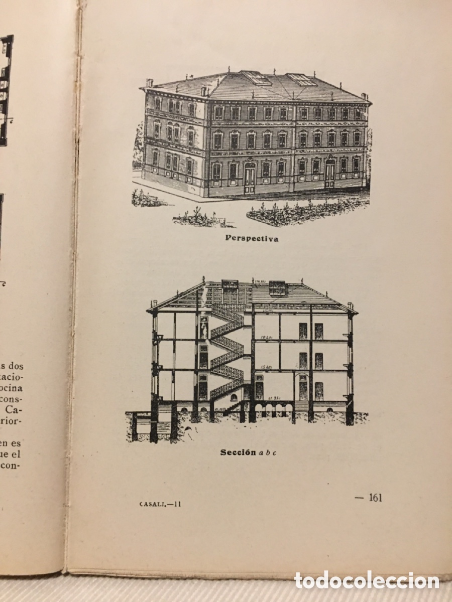 Libros antiguos: 125 Modelos de Edificios Econ&oacute;micos. ING. I. Casals. 1916 - Foto 3
