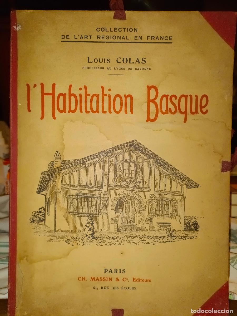 Libros antiguos: LABITATION BASQUE - Foto 1