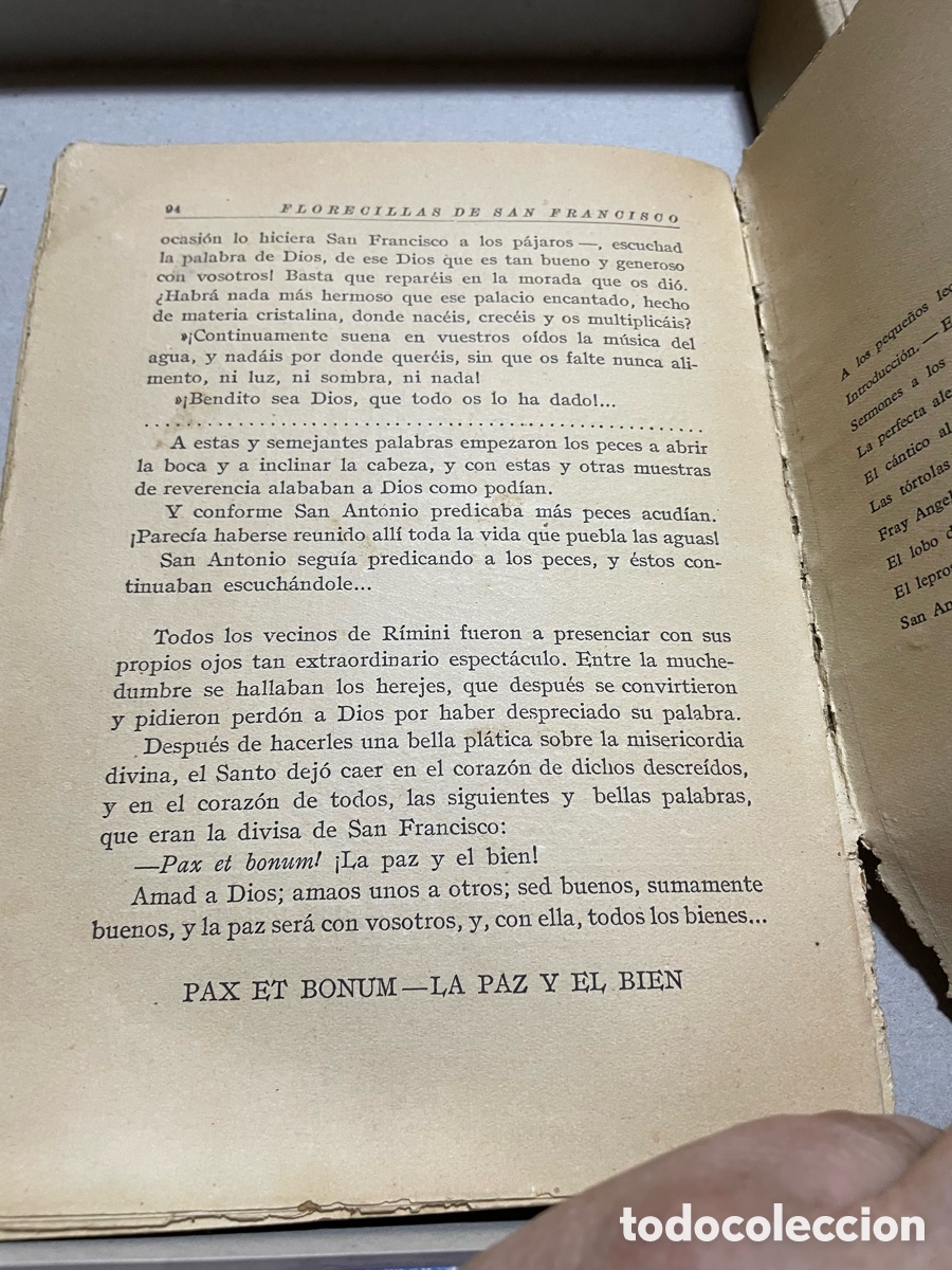 Libros antiguos: Florecilla de San Francisco - Foto 2