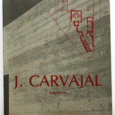 Libri antichi: J. CARVAJAL. ARQUITECTO. ARQUITECTURA.