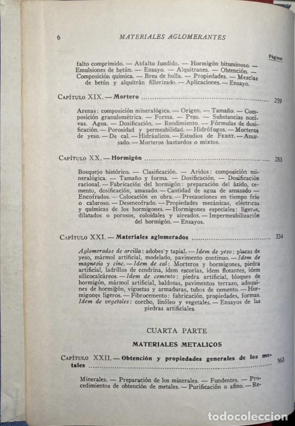 Libros antiguos: Materiales de construcci&oacute;n - Foto 4