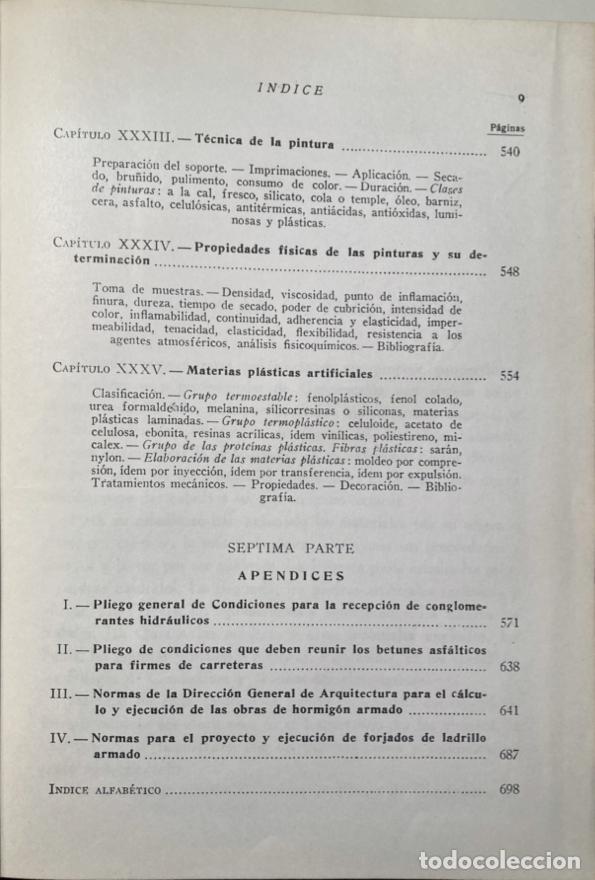 Libros antiguos: Materiales de construcci&oacute;n - Foto 7