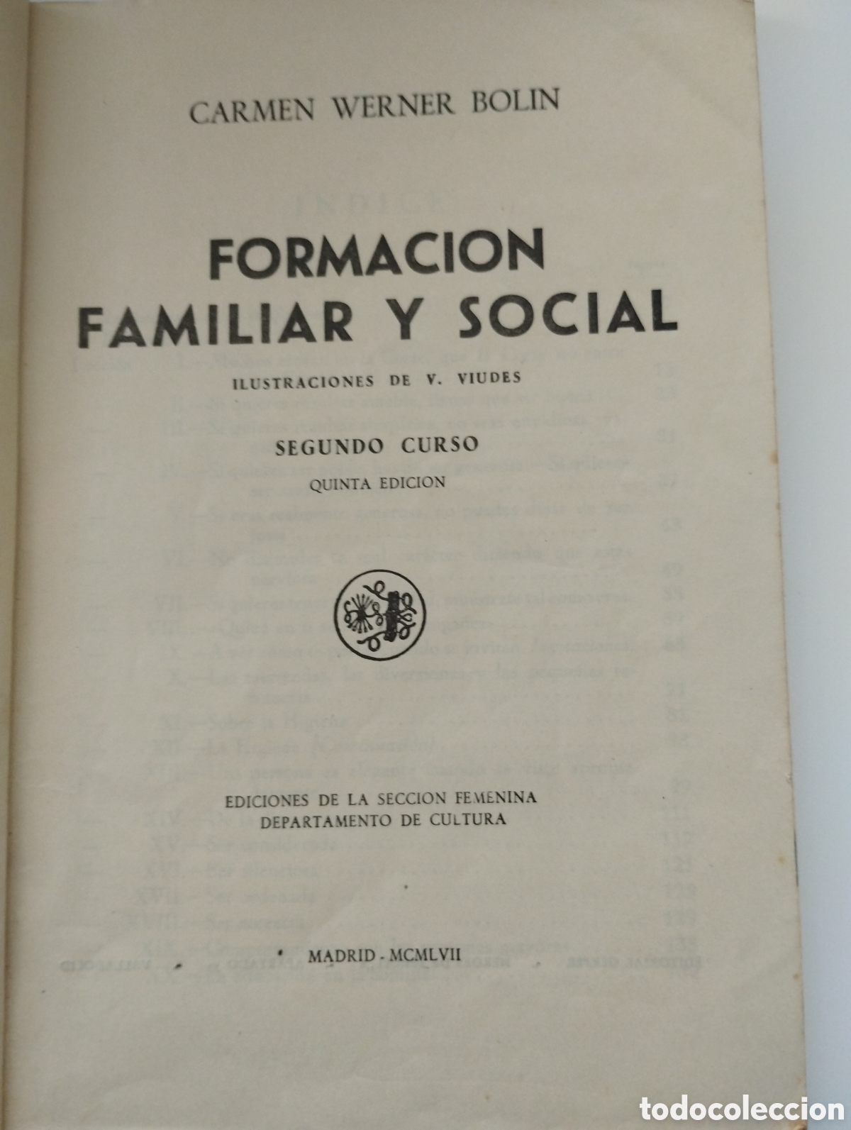 Libros antiguos: Libro a&ntilde;os 50 - Foto 2