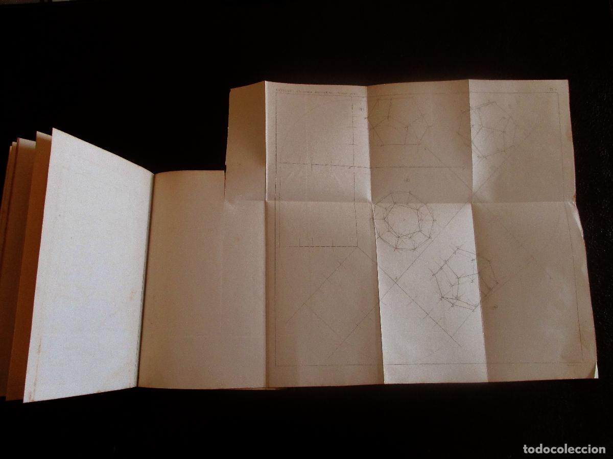 Libros antiguos: TRAITE GEOMETRIE DESCRIPTIVE. 1861. EUGENE CATALAN. PAR&Iacute;S. - Foto 6