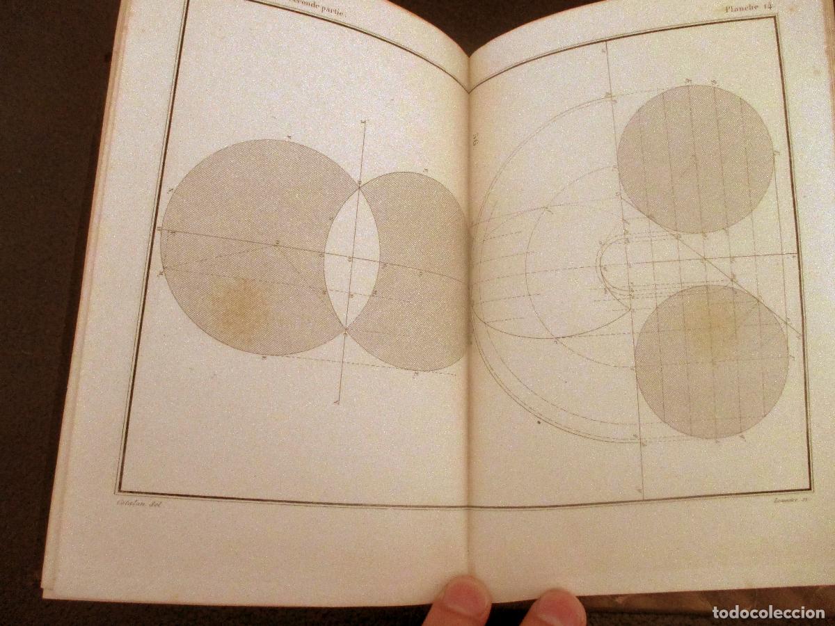 Libros antiguos: TRAITE GEOMETRIE DESCRIPTIVE. 1861. EUGENE CATALAN. PAR&Iacute;S. - Foto 10