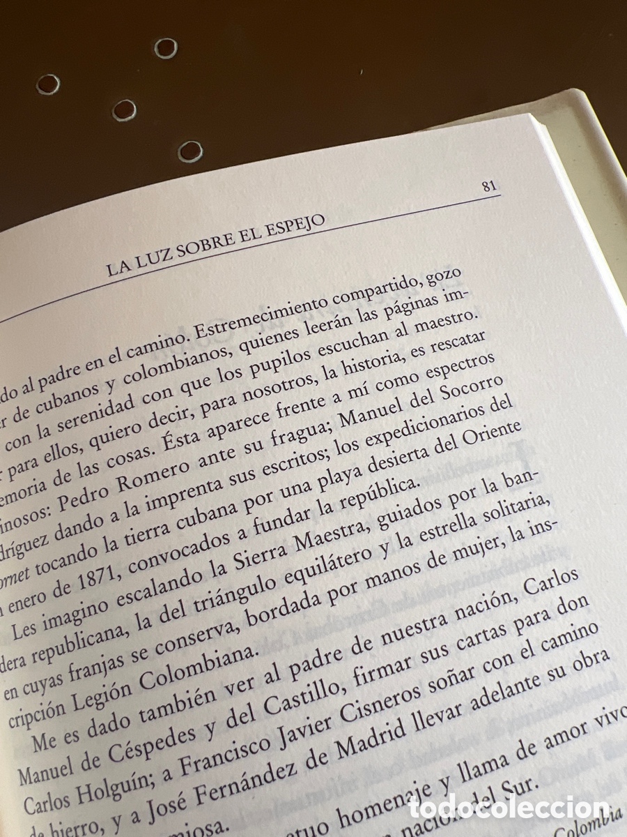 Libros antiguos: La luz sobre el espejo - Foto 3