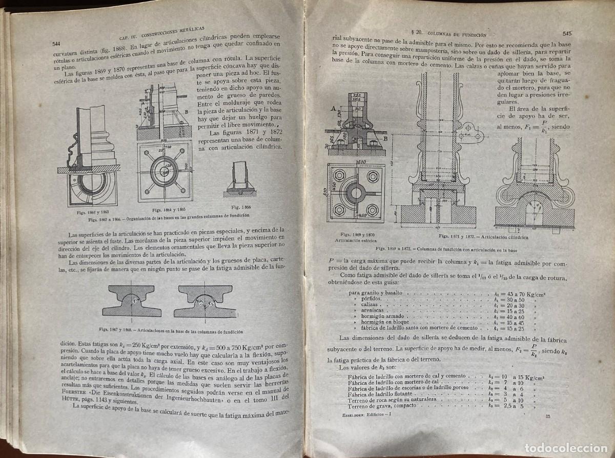 Libros antiguos: Construcci&oacute;n de Edificios I - Foto 6