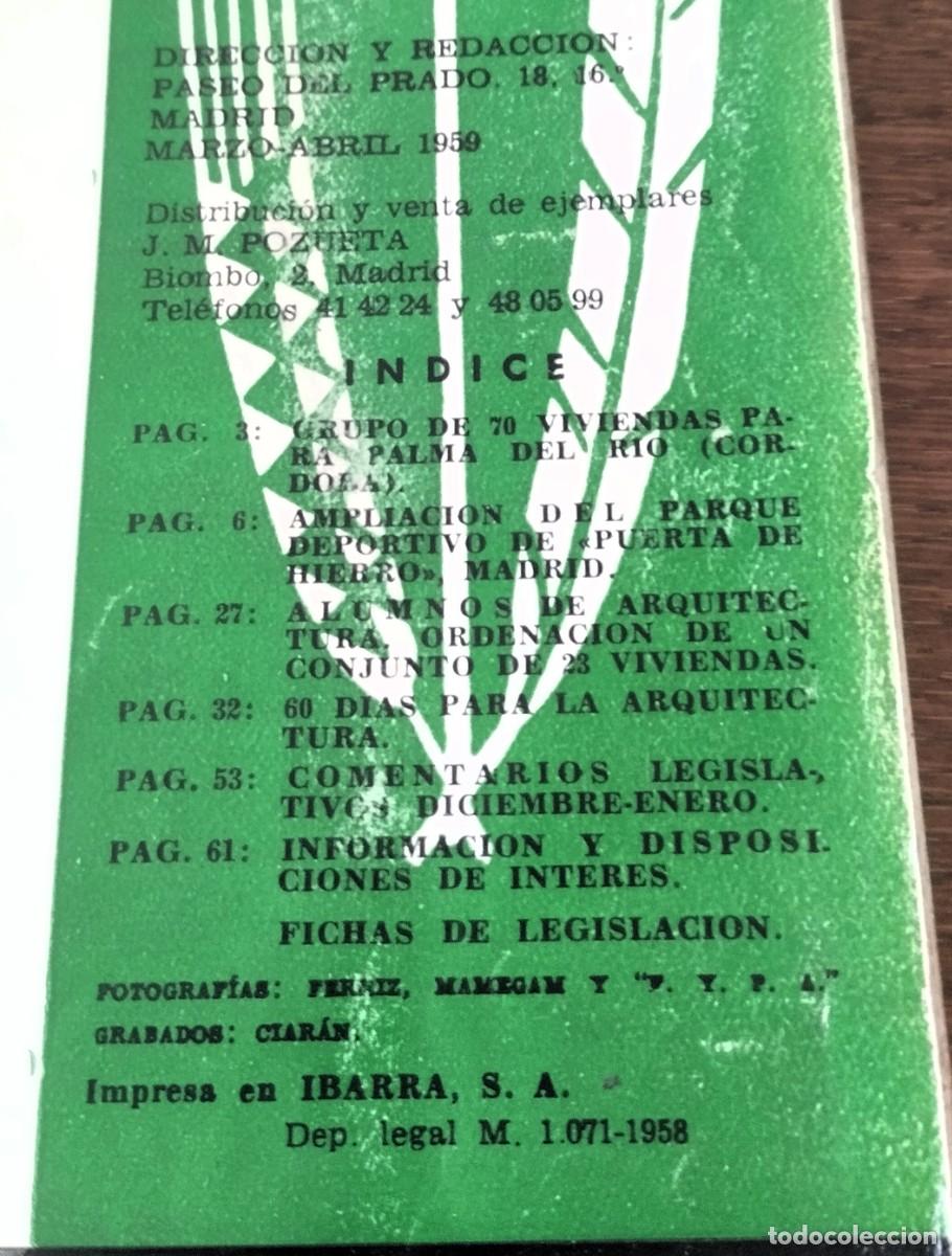 Libros antiguos: Hogar y arquitectura, n&ordm; 21, - Foto 3