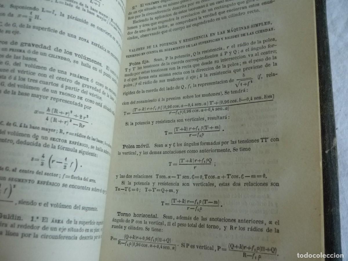 Libros antiguos: Formulario del constructor 1870 Leoncio de la B&aacute;rcena - Foto 10