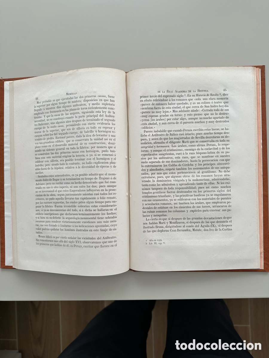 Libros antiguos: Anfiteatro de It&aacute;lica - Foto 4