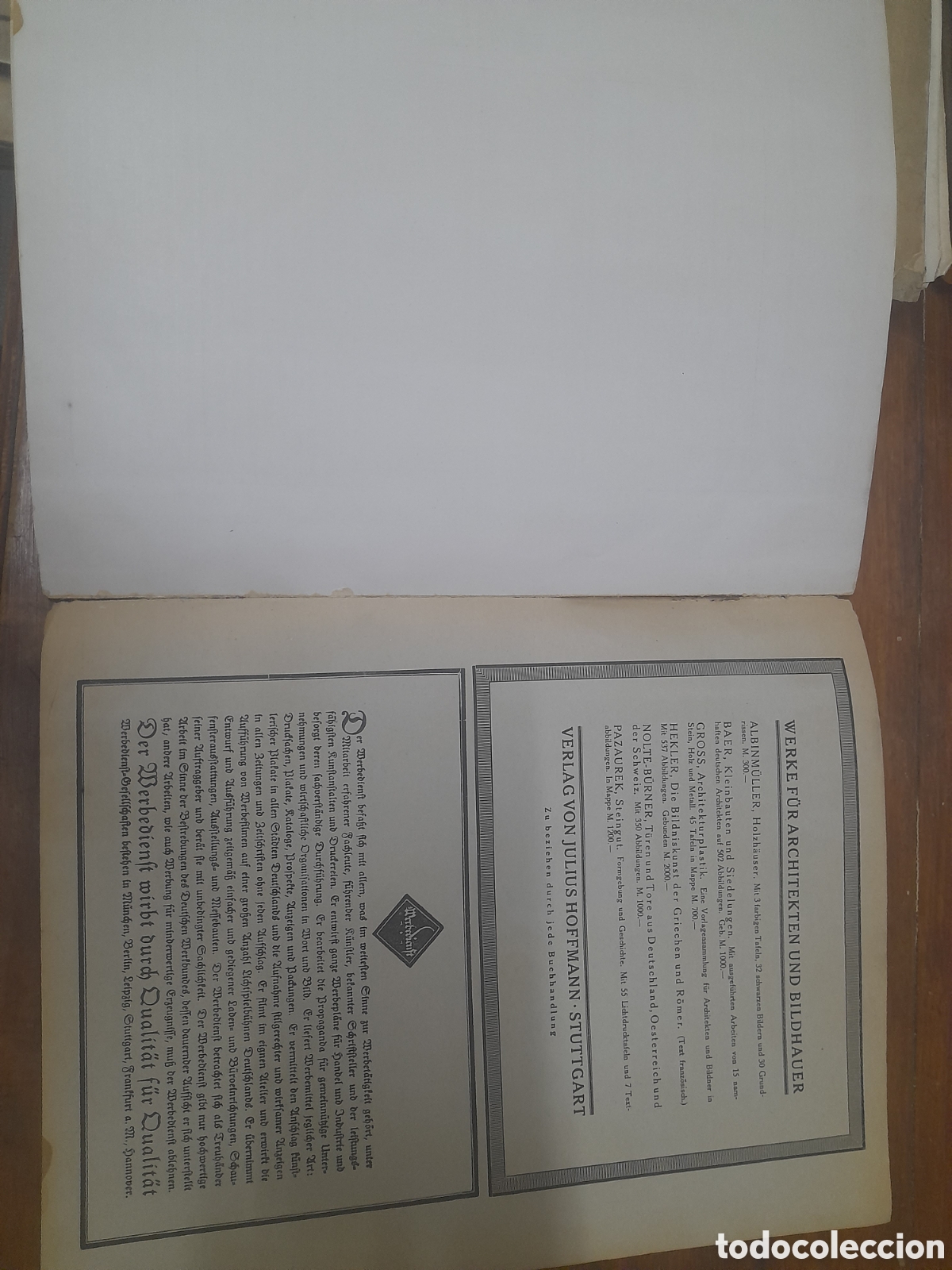 Libros antiguos: Modernes Bauformen 1922 - Foto 7