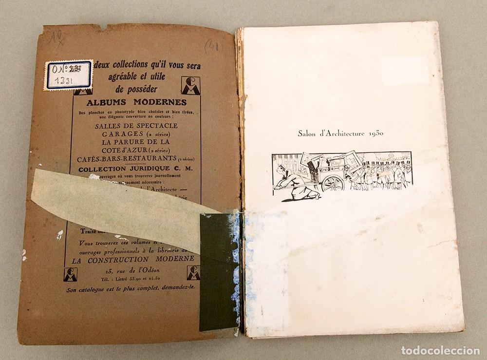 Libros antiguos: 1930 LES SALONS DARCHITECTURE - Foto 3