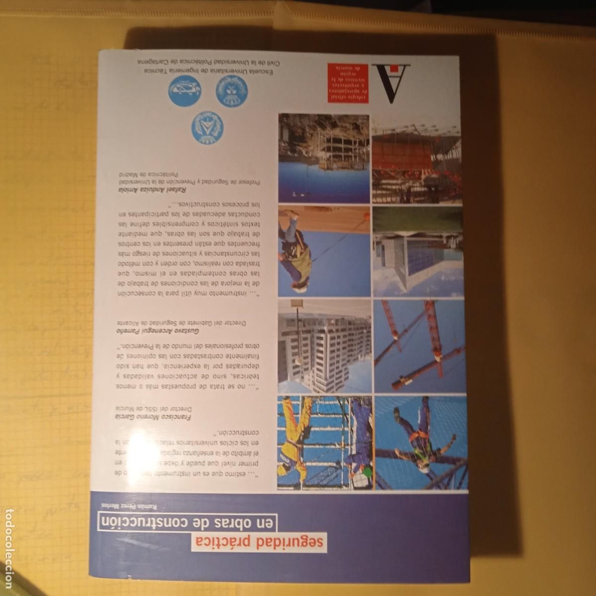 Libros antiguos: SEGURIDAD PRACTICA EN OBRAS DE CONSTRUCCI&Oacute;N - Foto 2