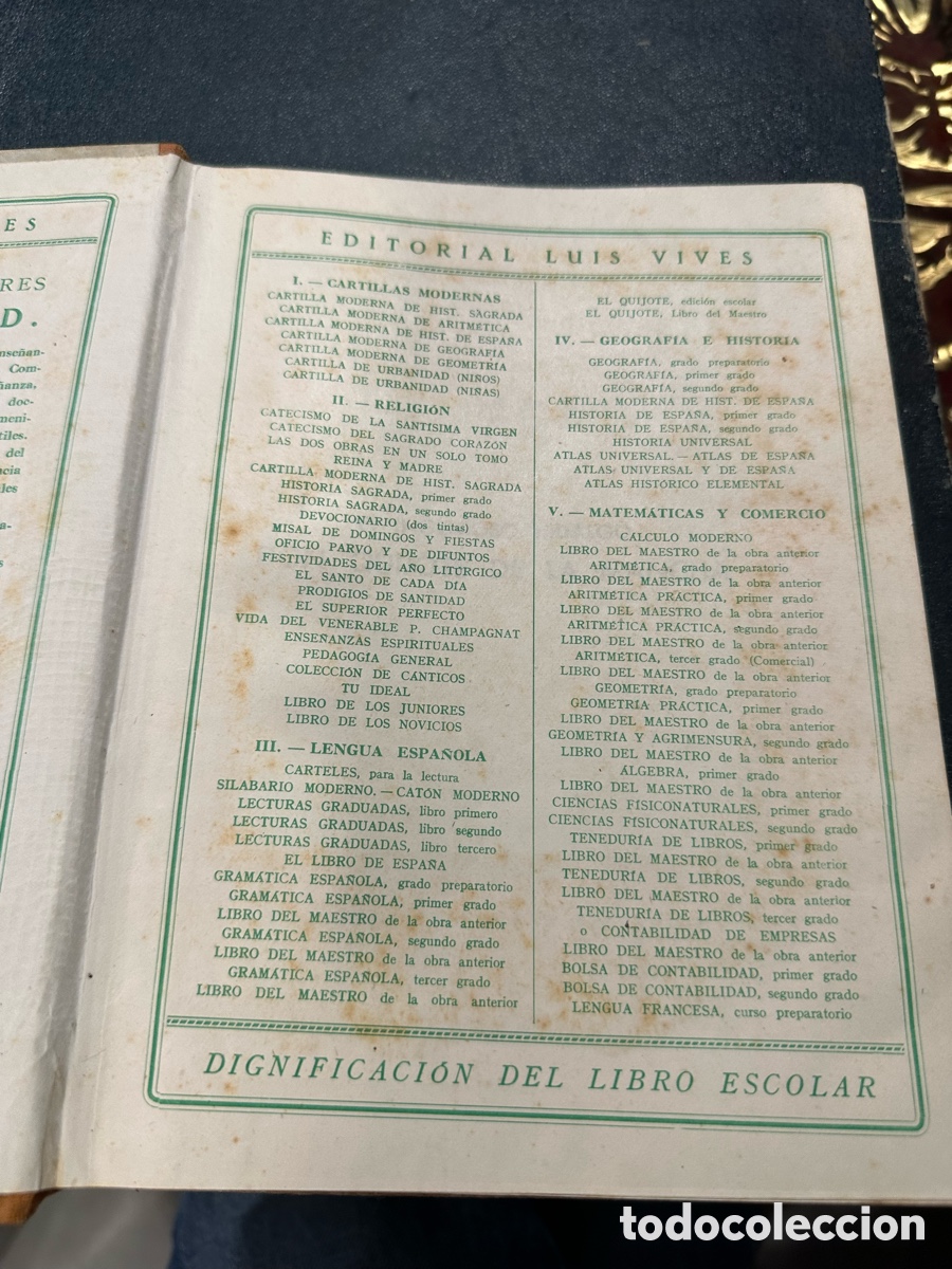 Libros antiguos: Libro el quijote edici&oacute;n escolar - Foto 2