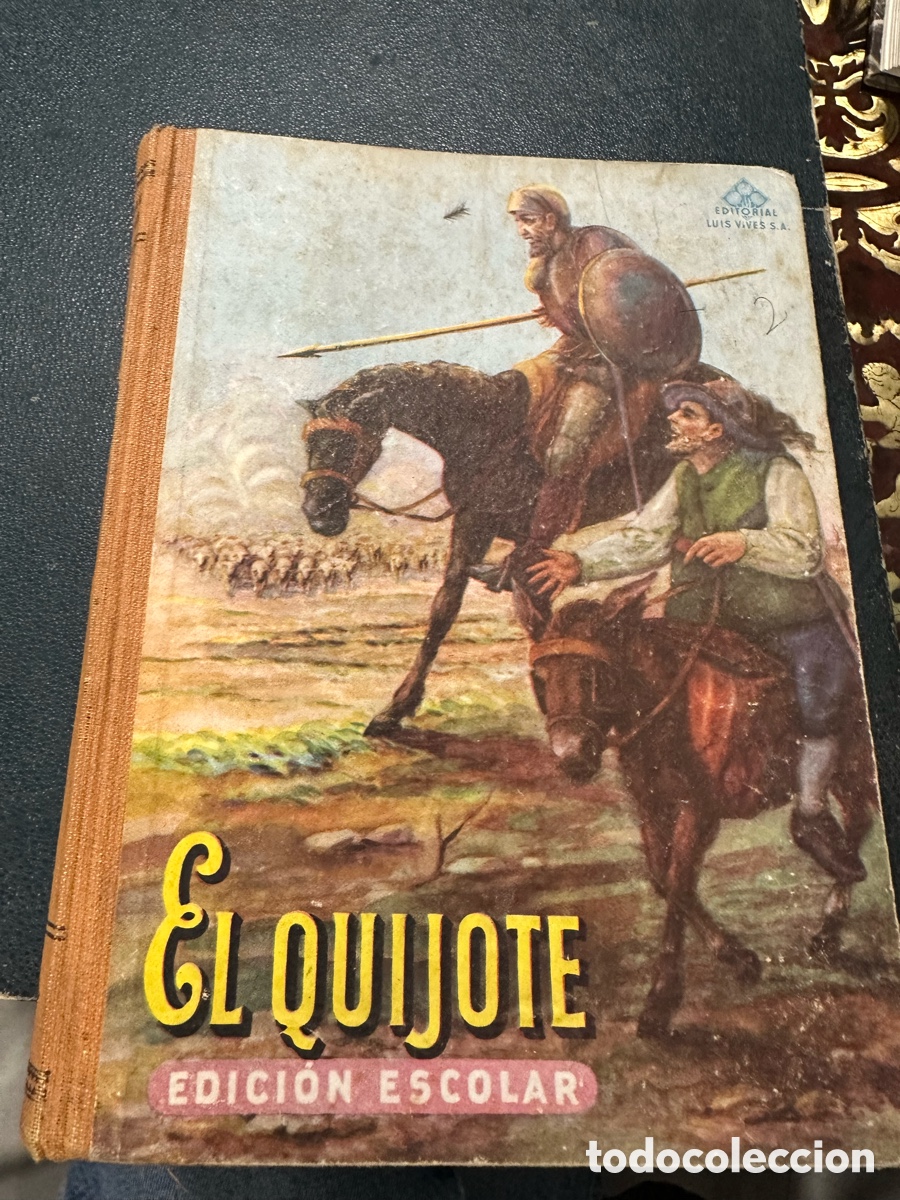 Libros antiguos: Libro el quijote edici&oacute;n escolar - Foto 1